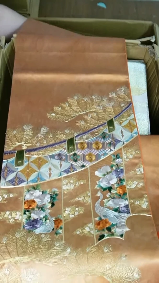 织绣织锦101两通刺绣