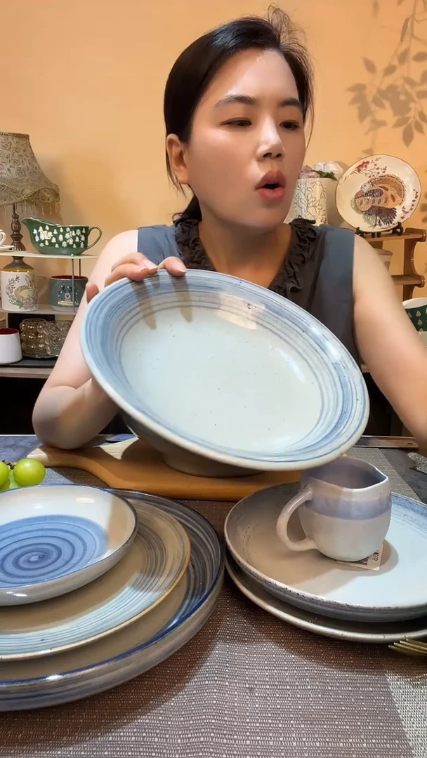 瓷片g353 9英寸盘 微瑕介意勿拍