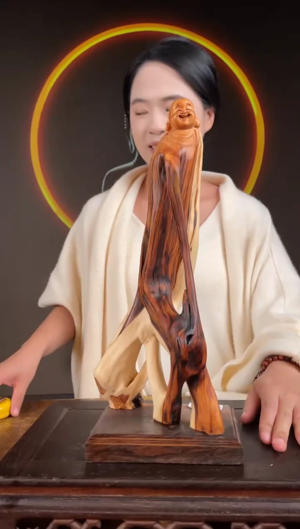 柏木（崖柏）手工摆件,先抢先得!编号:288