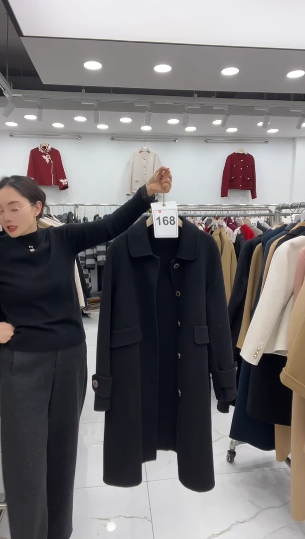 秋冬经典羊毛外套编码168