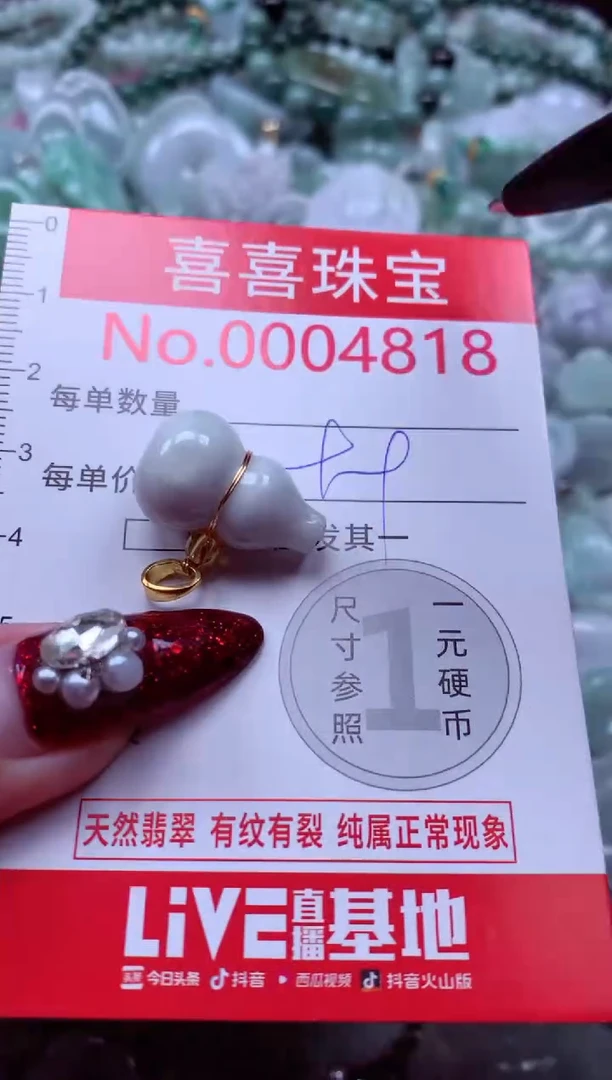 颈饰未镶嵌翡翠4818
