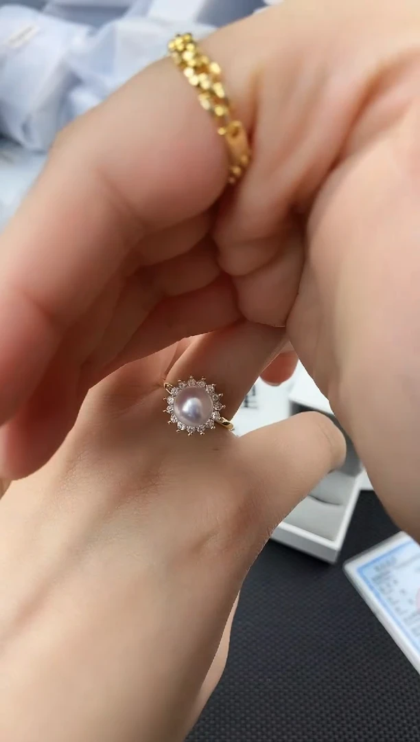 未镶嵌耳饰淡水珍珠jz1019