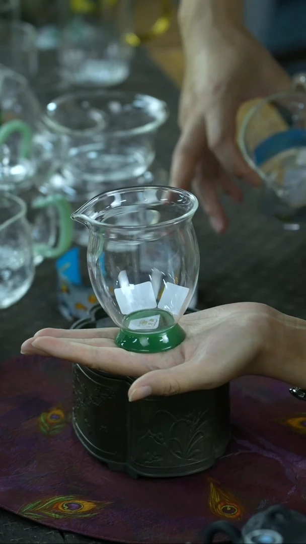 景德镇手绘茶具直接炸