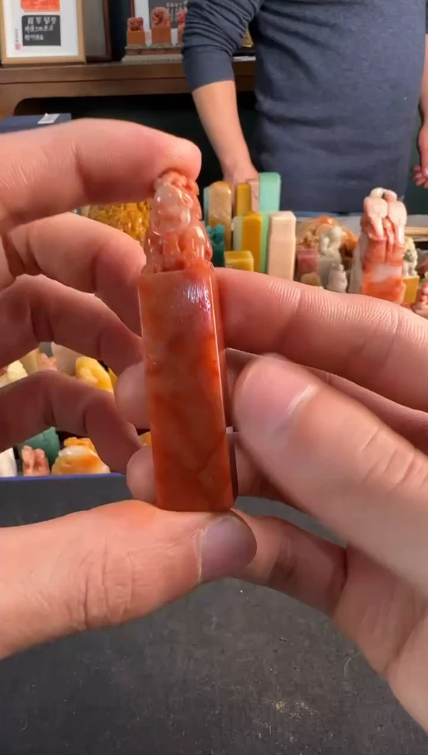 【闪购商品】青田石印石编号编号0423