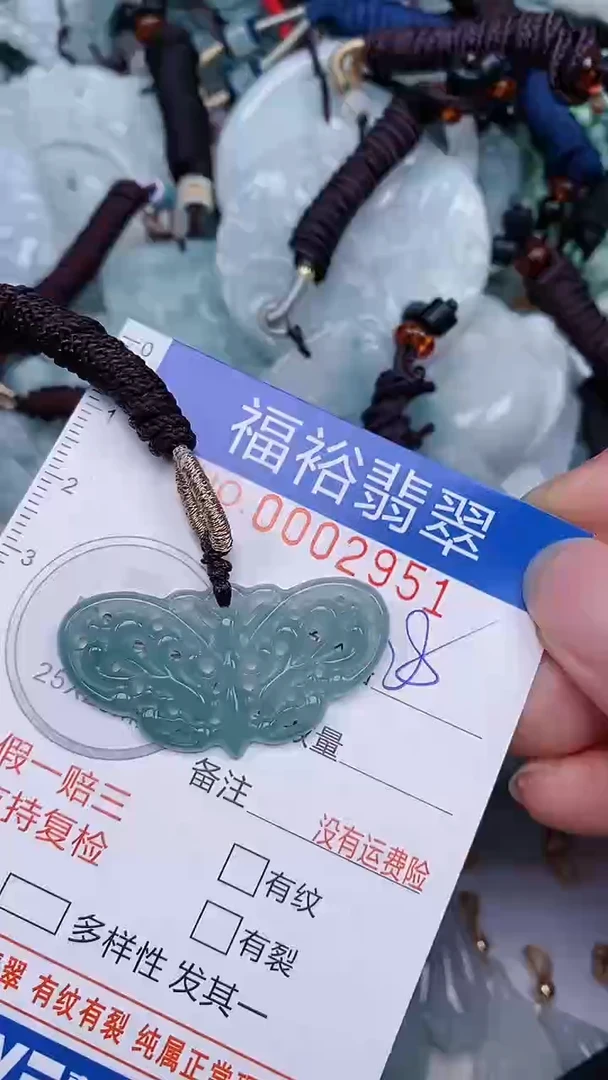 翡翠未镶嵌颈饰...0002950