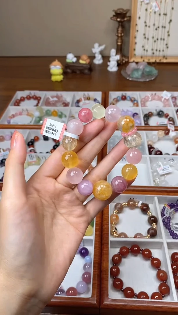 未镶嵌手链水晶A22糖霜莓莓设计款