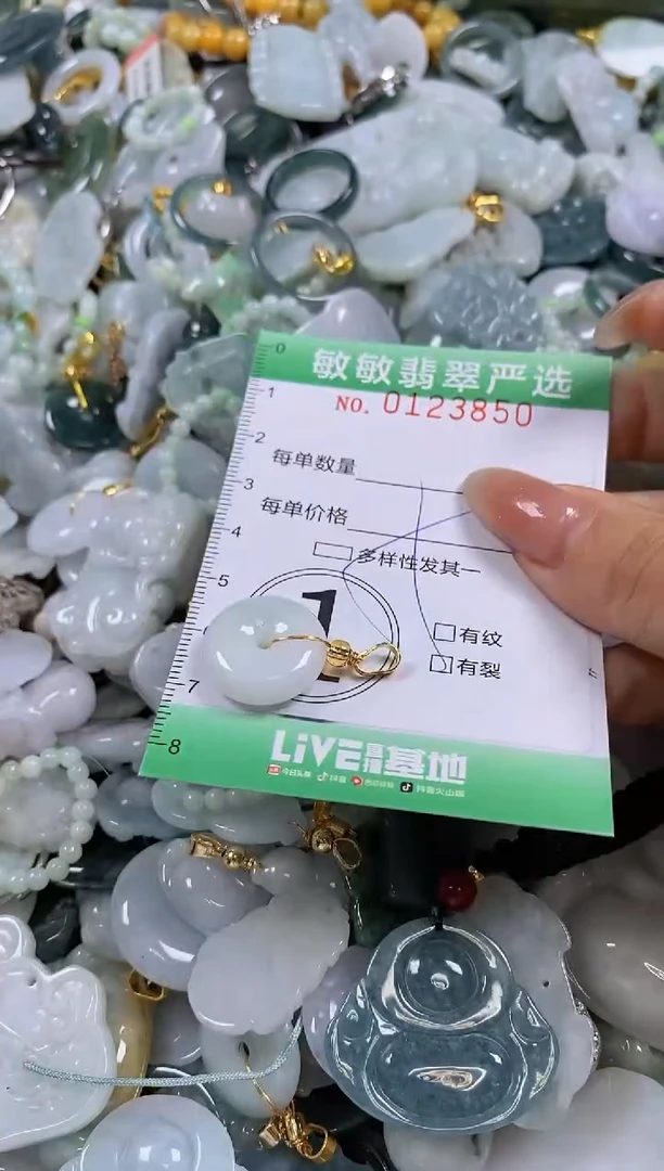【闪购商品】翡翠颈饰未镶嵌闪购0123850