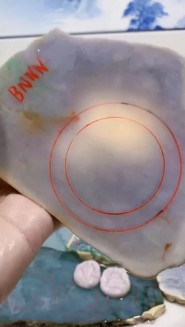 裸石翡翠0蒙0翡翠珠宝619