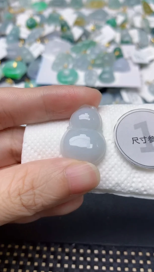 颈饰未镶嵌翡翠天然缅甸A货翡翠