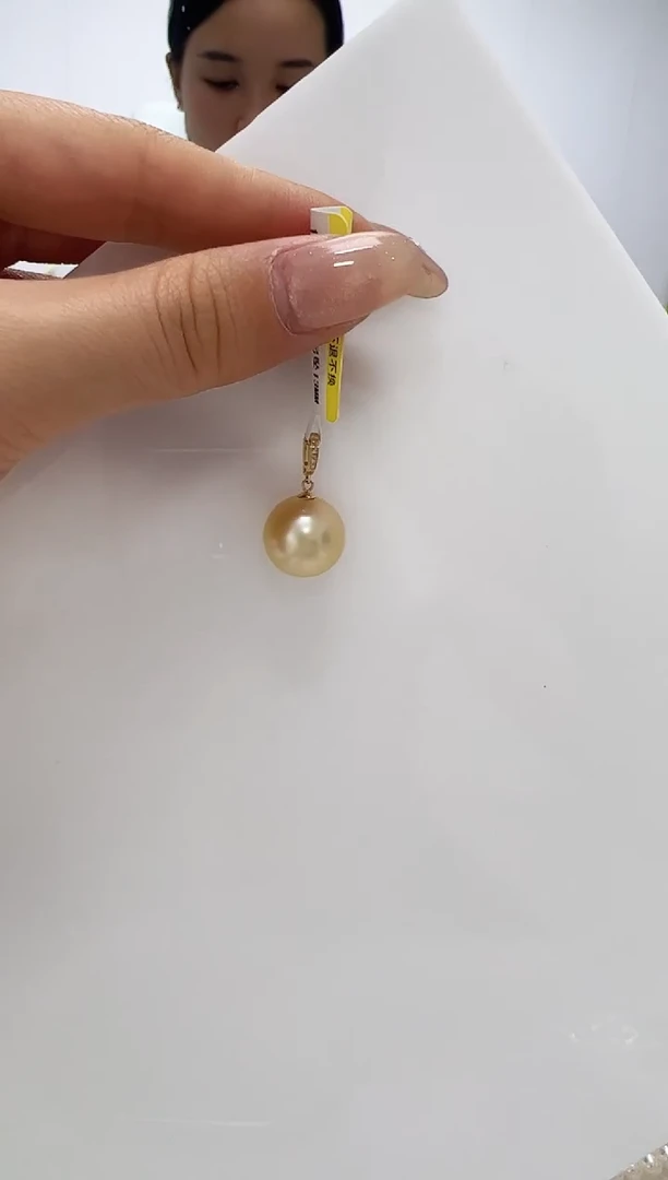 【闪购商品】海水珍珠DA18K金镶嵌吊坠 13 V3276