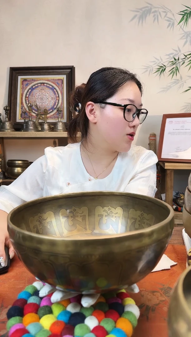 唐*中秋福利！五十年老颂钵 25.5D
