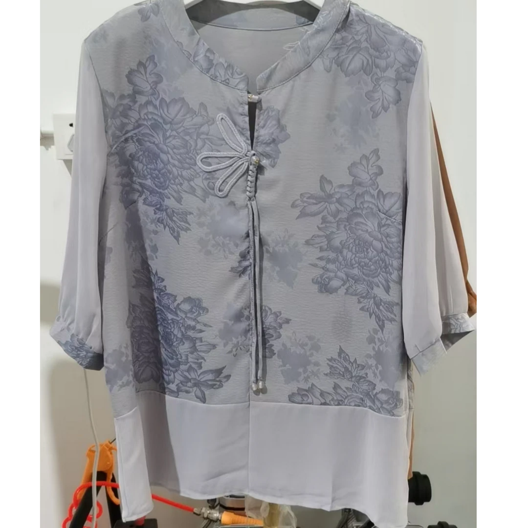 699夏季新款国风气质小衫