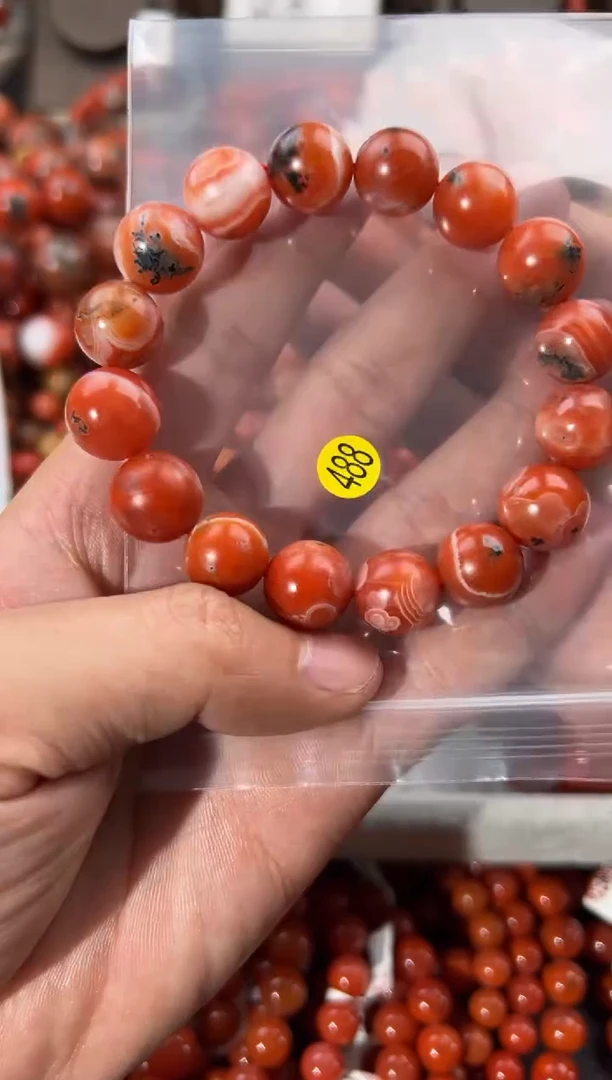未镶嵌手串南红玛瑙13+