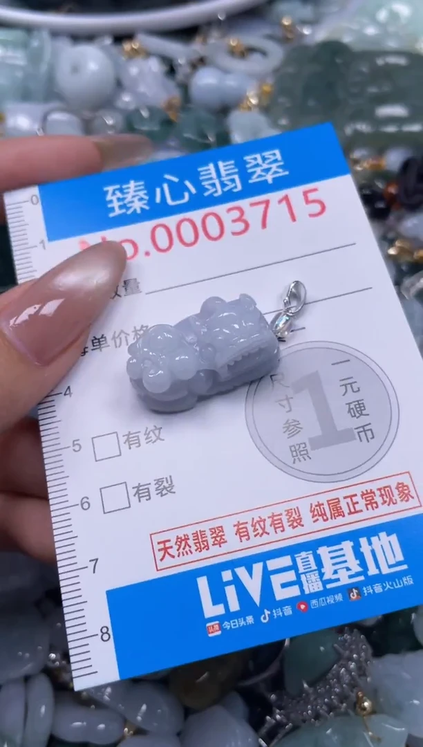 颈饰未镶嵌翡翠3715