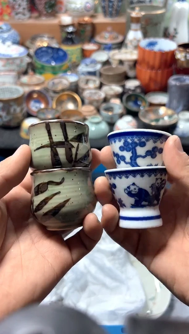 瓷片凡*夏目海外回流瓷器中古品。