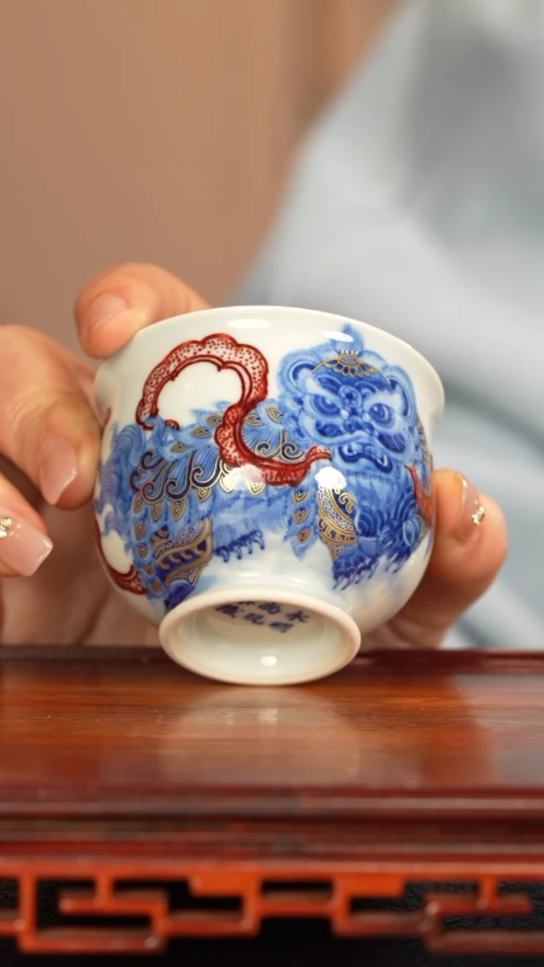 【闪购商品】杯子永明尚玩窑景德镇纯手工陶瓷瓷瓷瓷