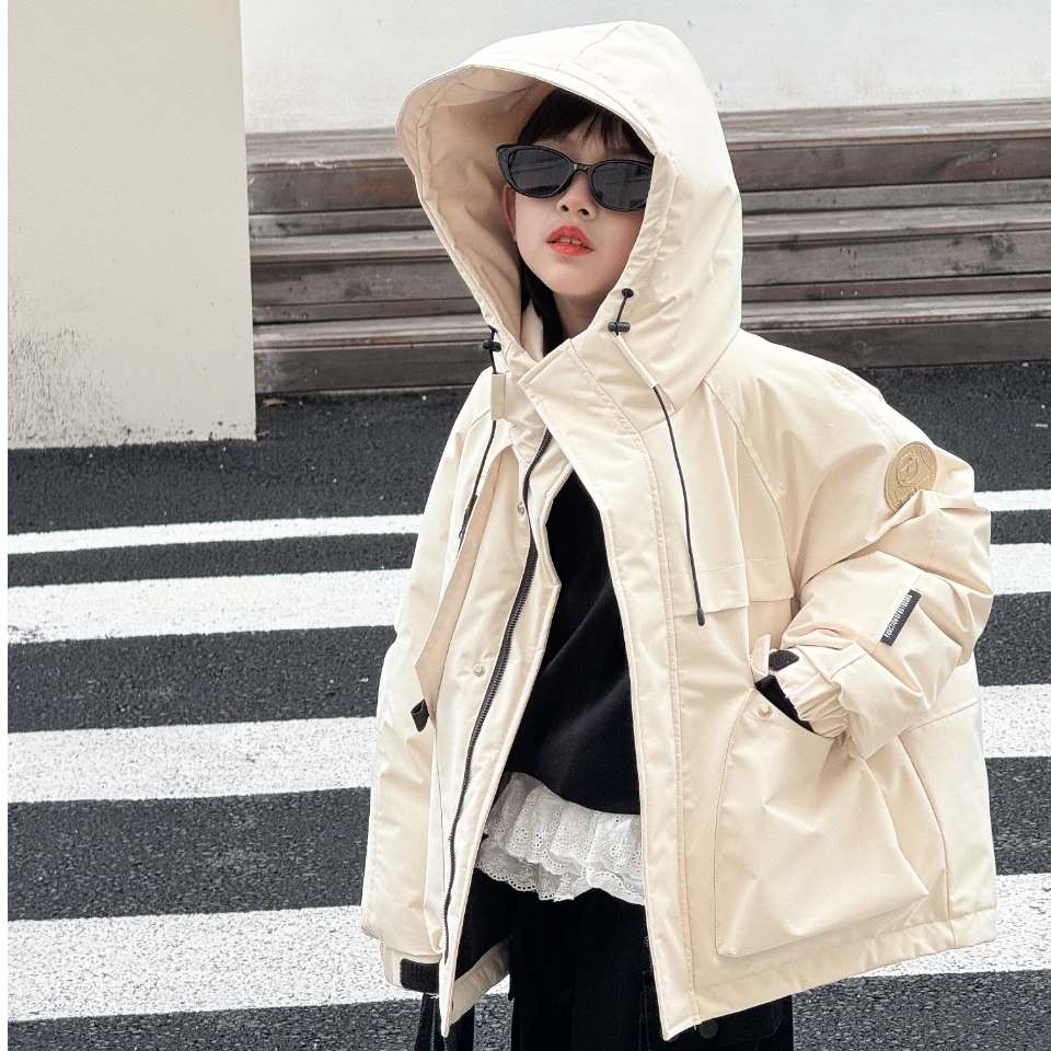 沄锦/亲子装冲锋衣男女同款冬季宽松