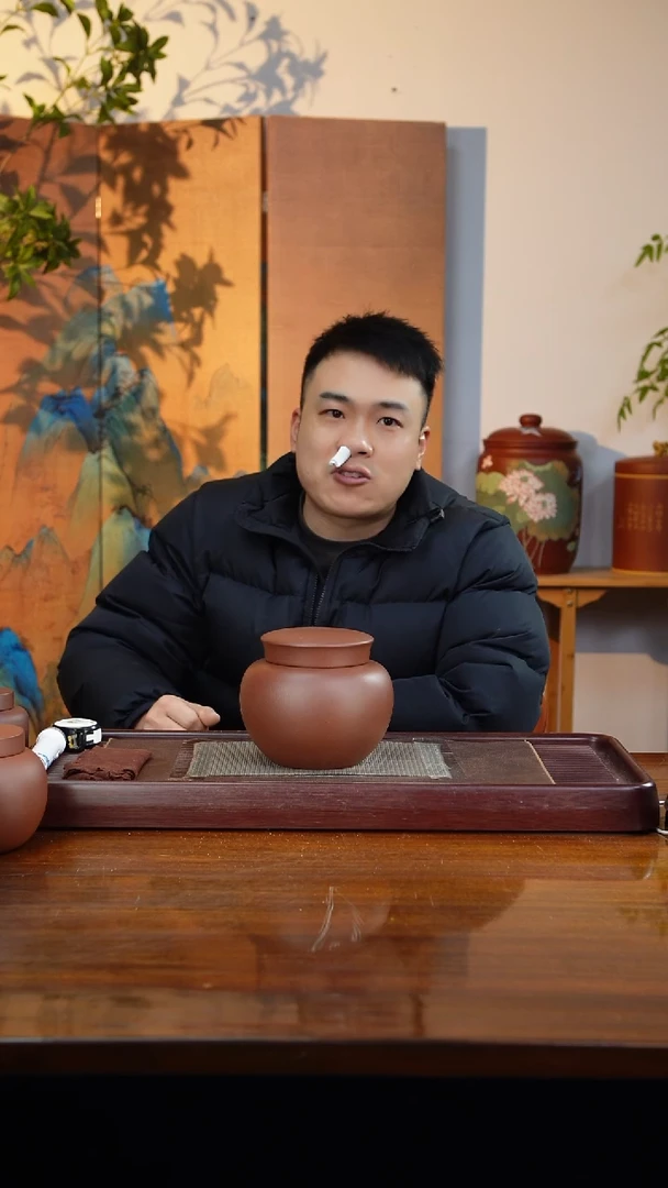 宜兴原矿紫砂茶叶罐