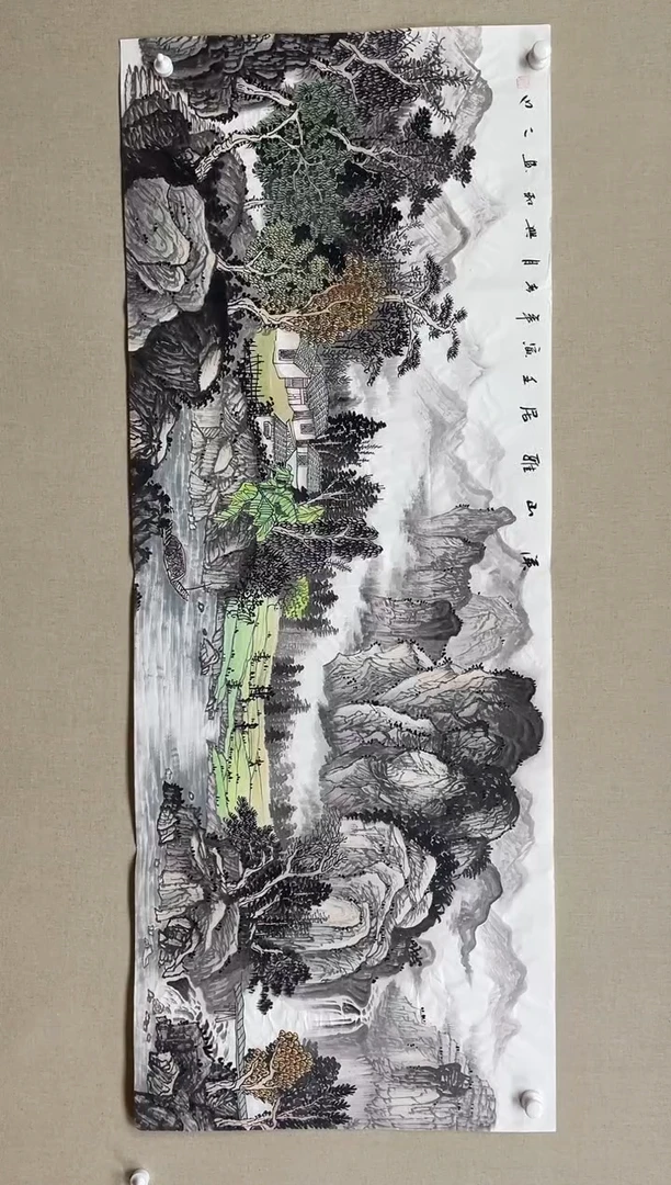 国画180*68 左兴和左兴和左兴和左兴和左兴和