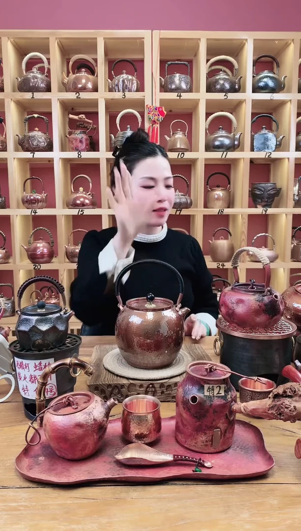 【闪购商品】杯紫铜原色 罗汉杯