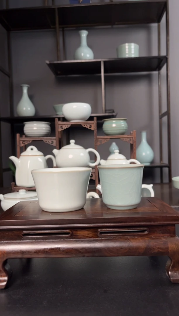 杯子水*原产地原矿釉汝瓷