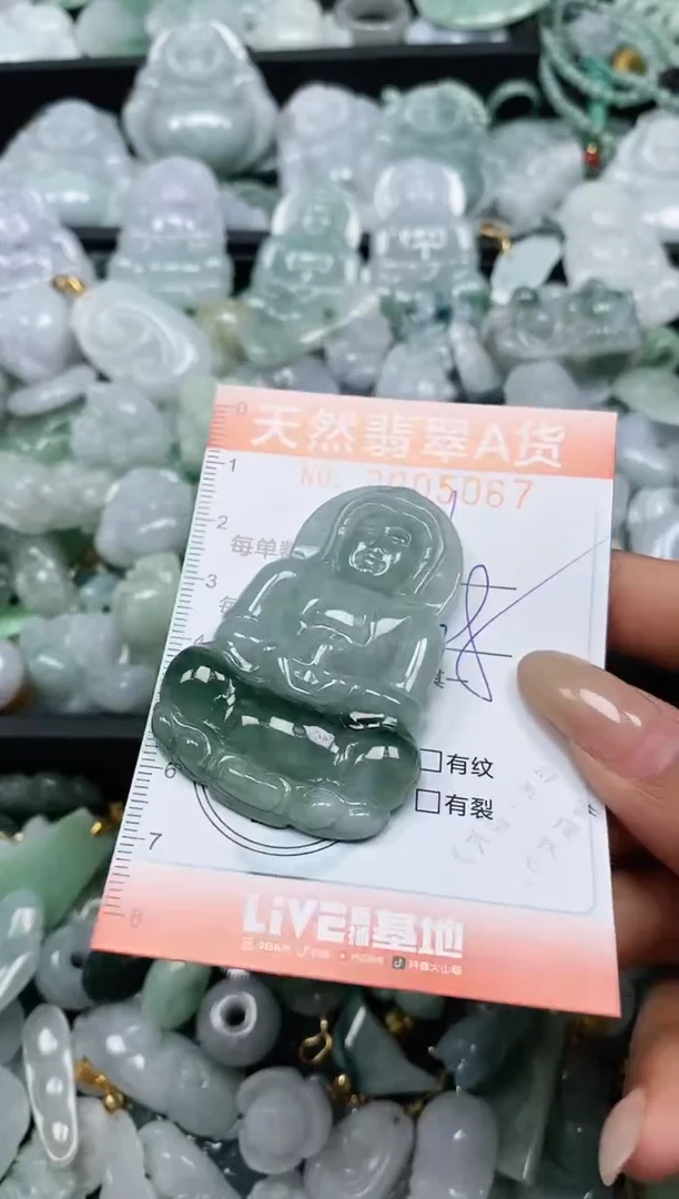 翡翠未镶嵌颈饰闪购0005067