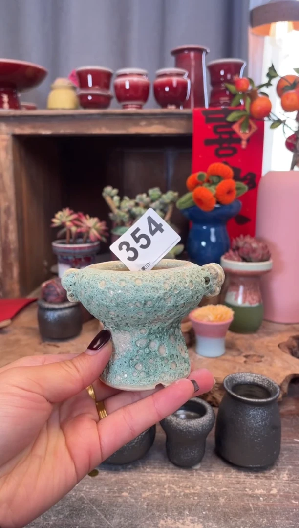 【闪购商品】摆件354知木小芳花盆