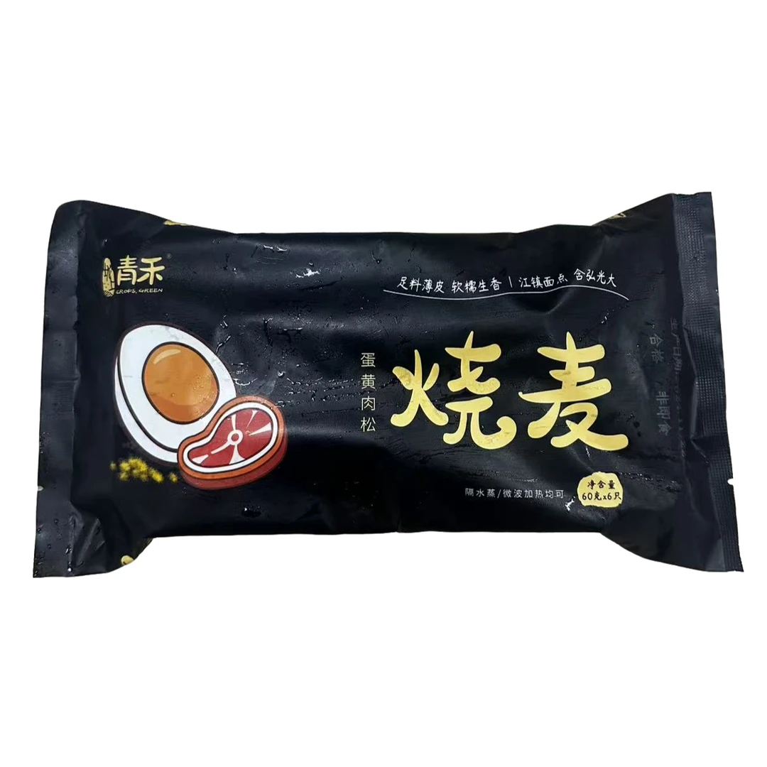 顺丰包邮 青禾蛋黄肉松烧麦360g*4袋【保质期到2025/11/22】