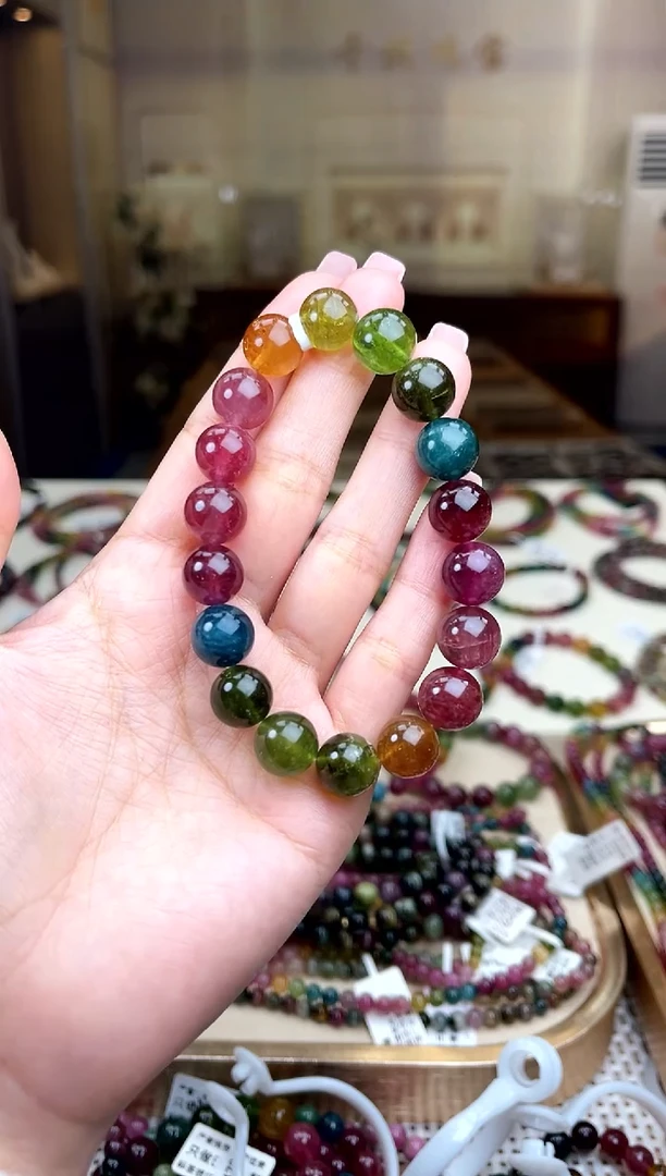 【闪购商品】碧玺/未镶嵌11mm+碧玺单圈多样性发货