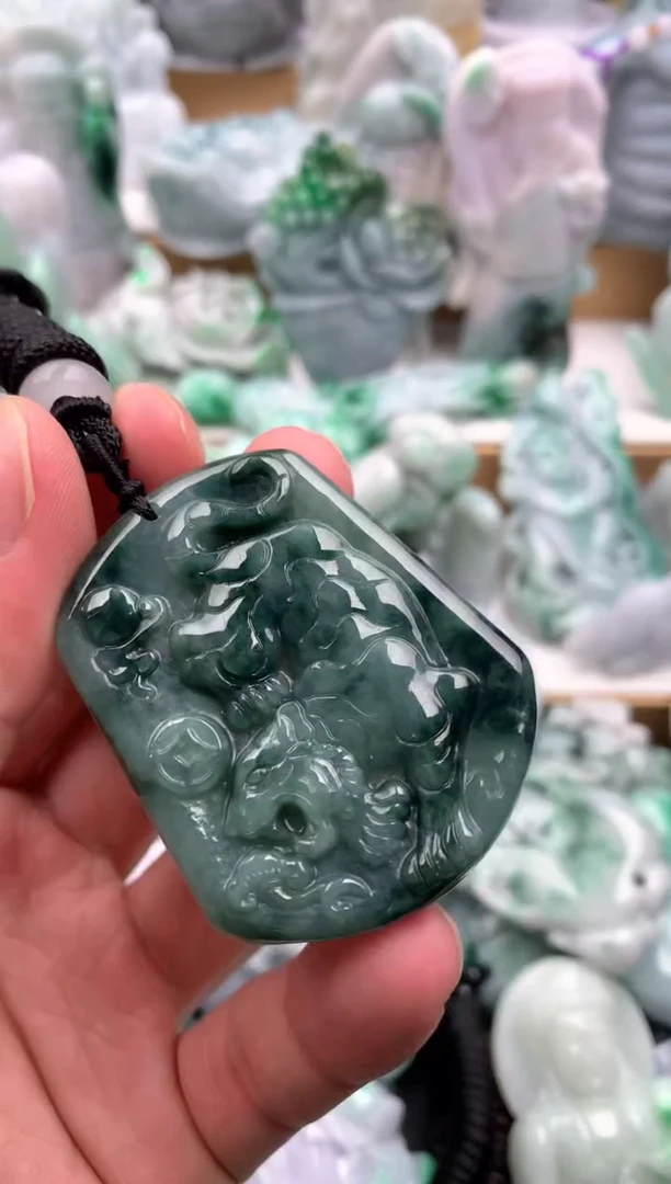 吊坠(不含链)未镶嵌翡翠1