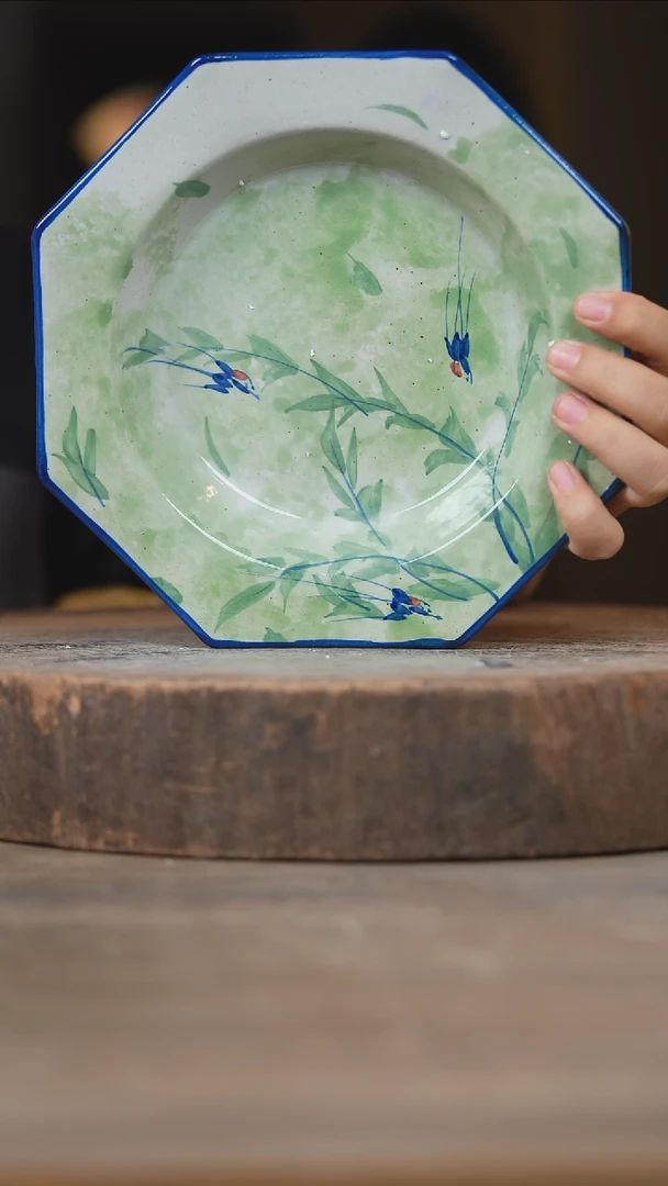 瓷片景德镇高温釉下彩（食品级）