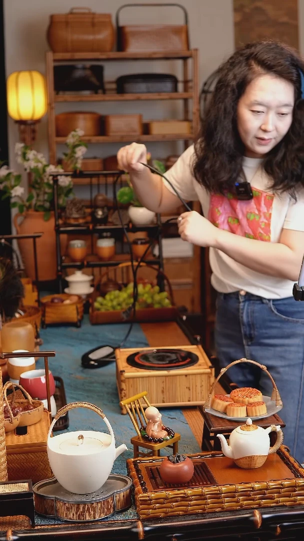 鎂*（微瑕样品）湘妃竹电陶炉