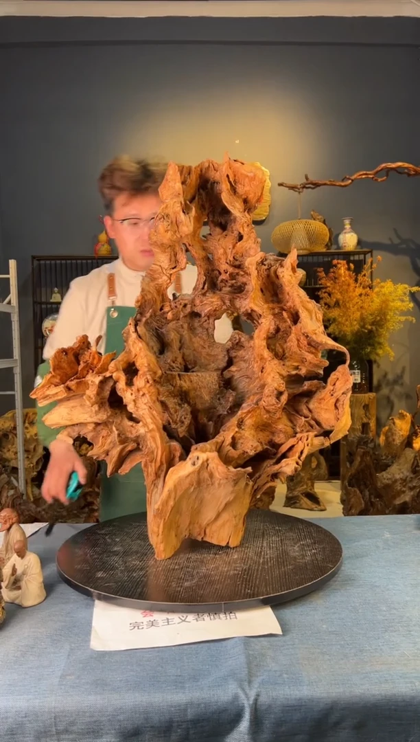 【闪购商品】木卢师傅根艺作品(不包含人物摆件）