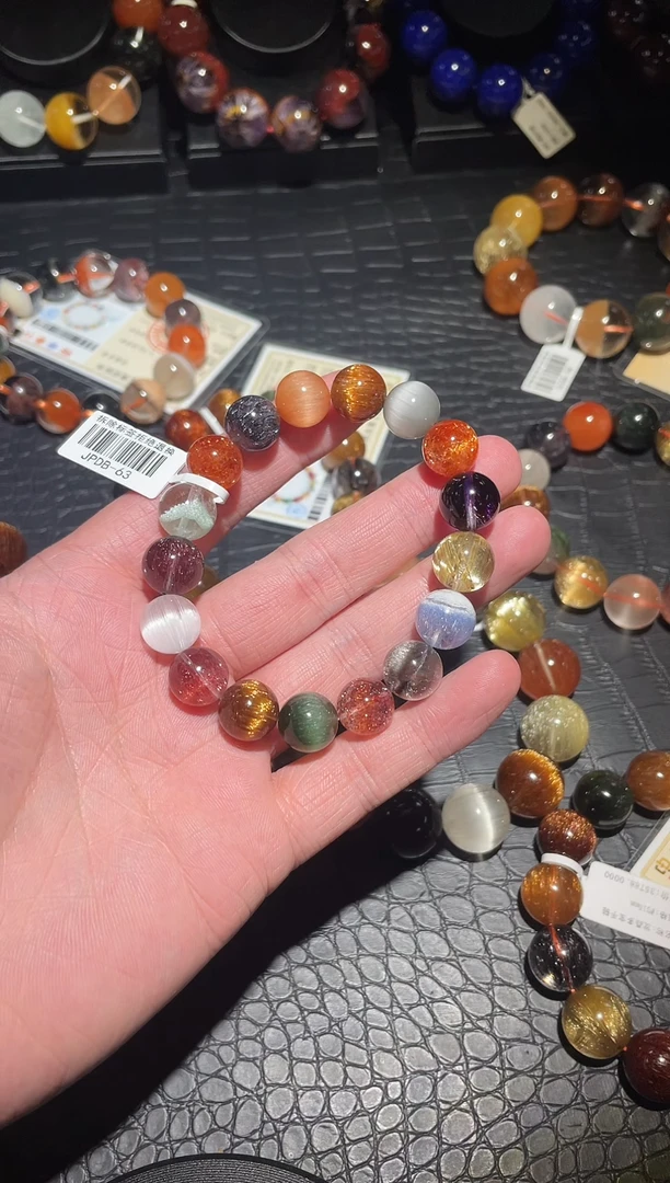 【闪购商品】水晶手链未镶嵌单圈多宝A12