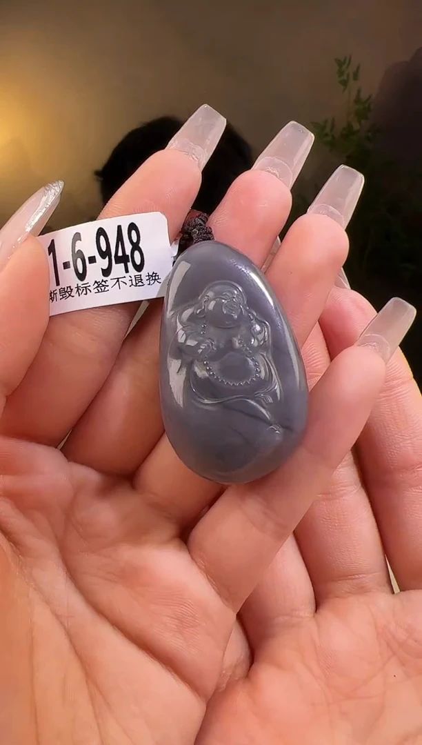 【闪购商品】和田玉颈饰未镶嵌逍遥佛948