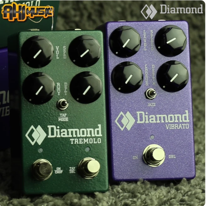 Diamond钻石Tremolo颤音Vibrato合唱加拿大产电吉他单块效果器