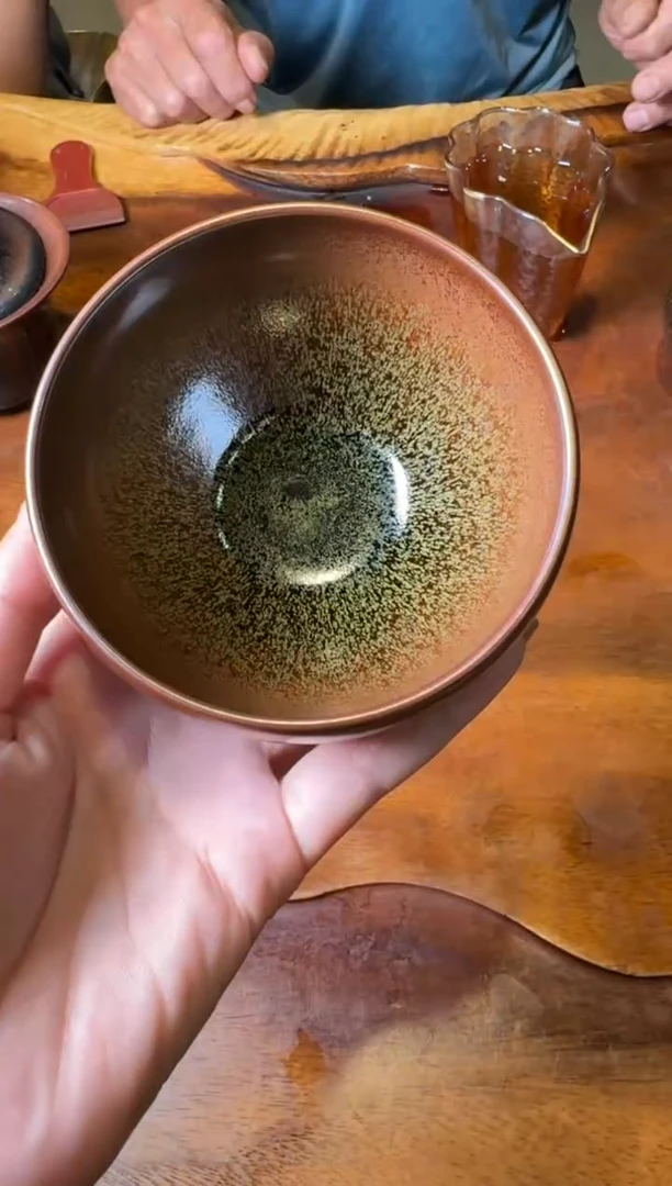 茶盏许家有龙窑柴烧全名款8
