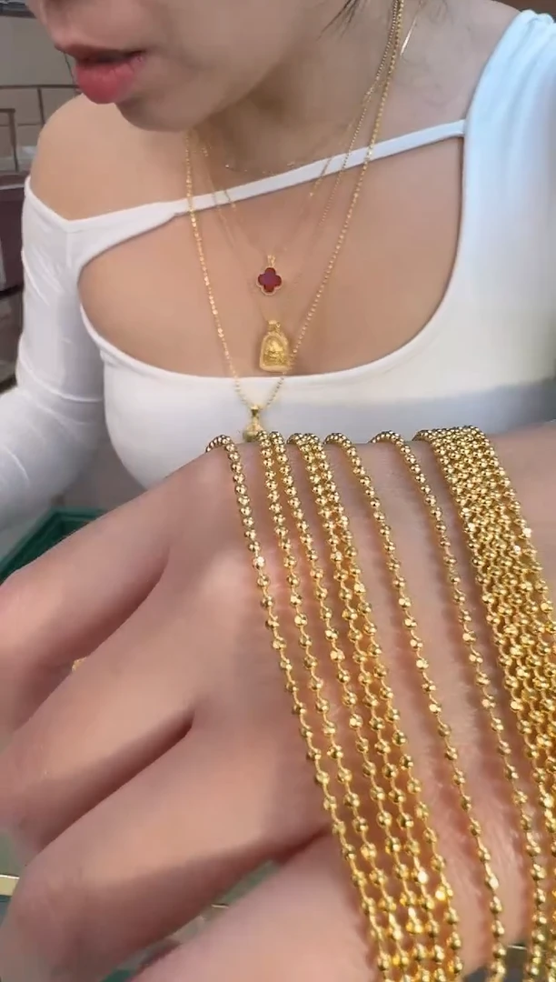 45长固定 切面珠珠 4.25 （附带礼盒包装）