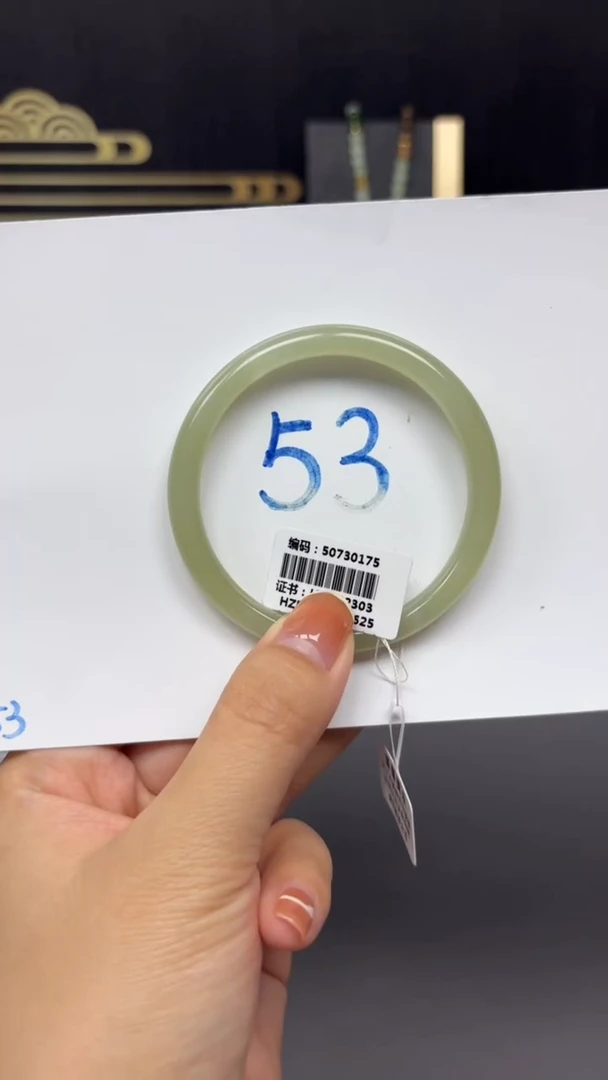 未镶嵌手镯和田玉0175