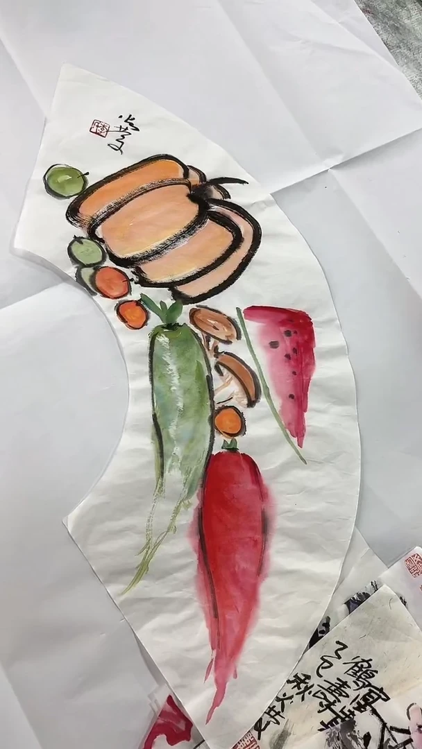 国画直播福利/国画/花鸟