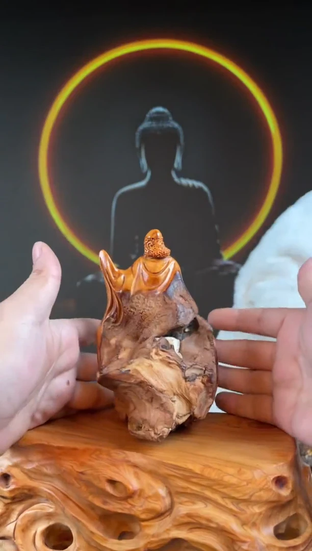 柏木（崖柏）手工摆件,先抢先得! 编号:327