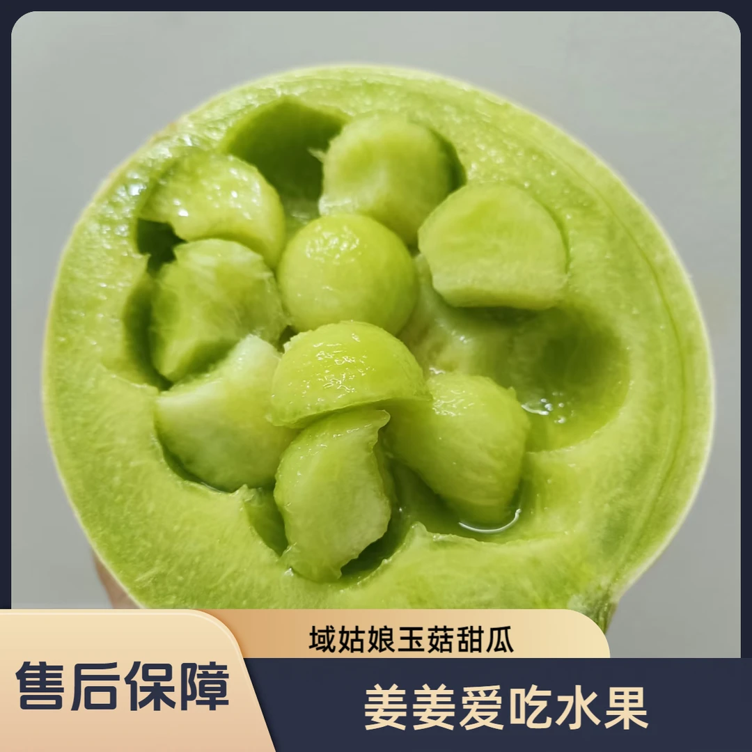 【域菇娘玉菇甜瓜】软糯香甜 果肉细腻 一藤一瓜  2颗装