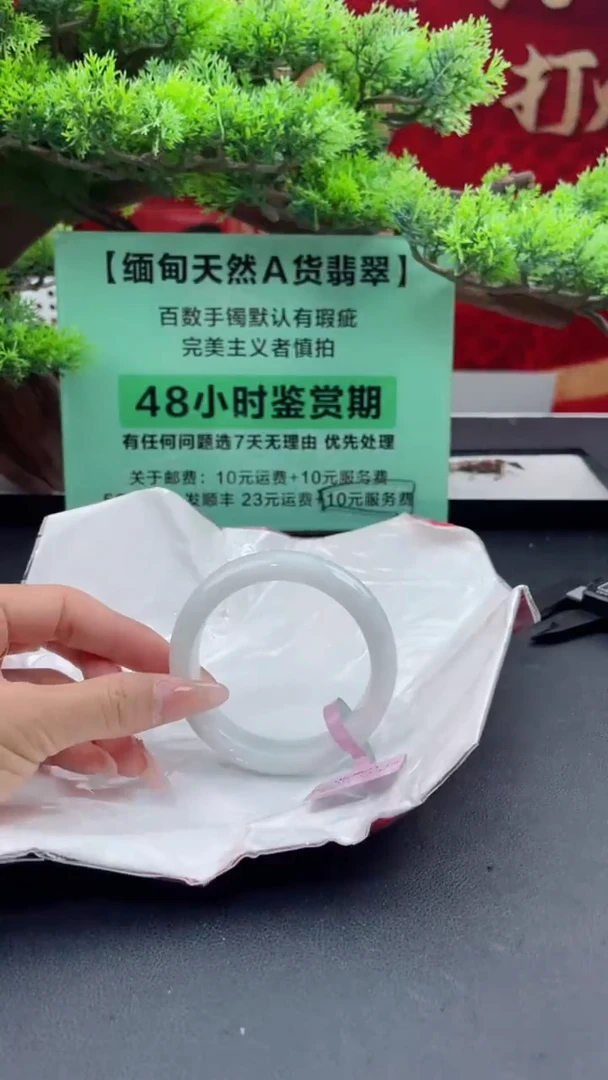 【闪购商品】翡翠手镯未镶嵌翡翠手镯（微瑕）16