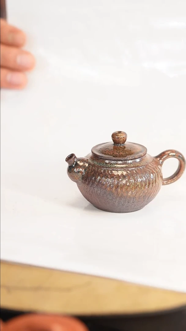 茶壶紫砂原矿手工制作