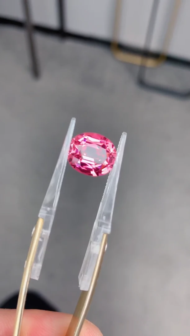 未镶嵌裸石定制碧玺5ct 粉碧玺 定制