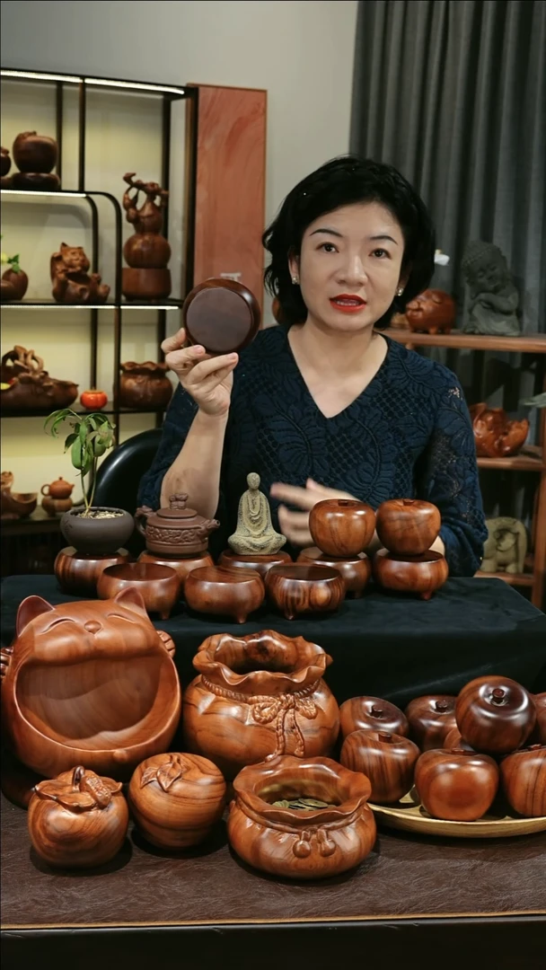 木香樟木MB055-1木墩底座小号随缘发其一3075