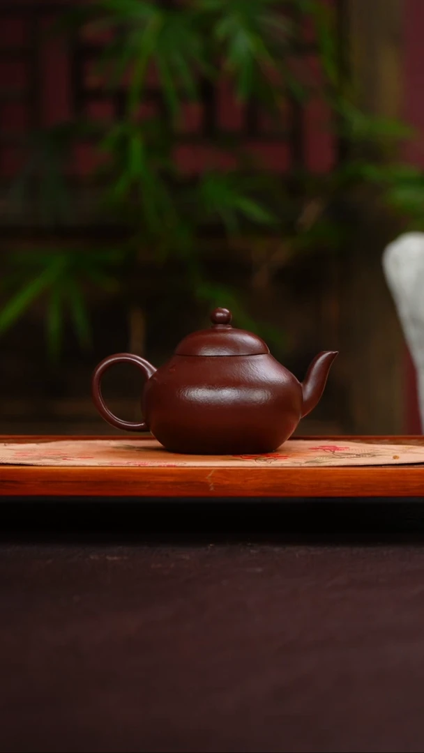 茶壶紫砂梨形 150cc 紫袍玉砂