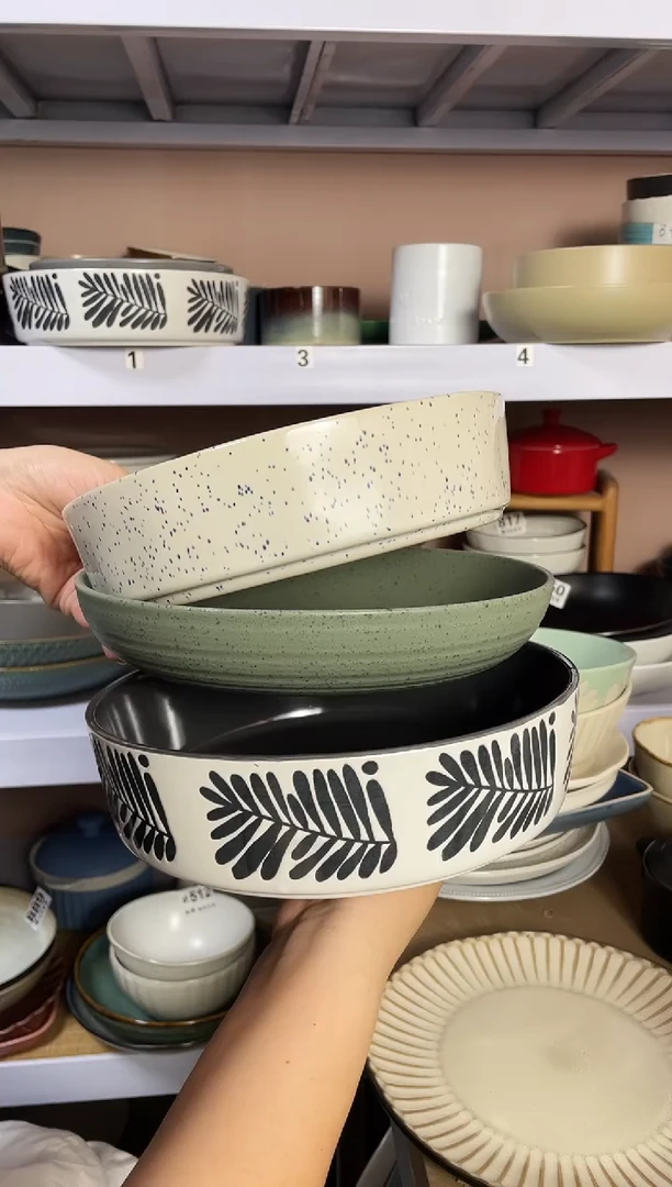 碗微瑕（3个装）深盘套装