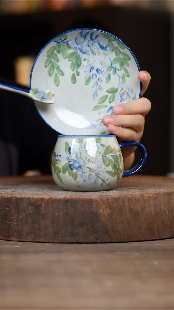 瓷片景德镇高温釉下彩（食品级）