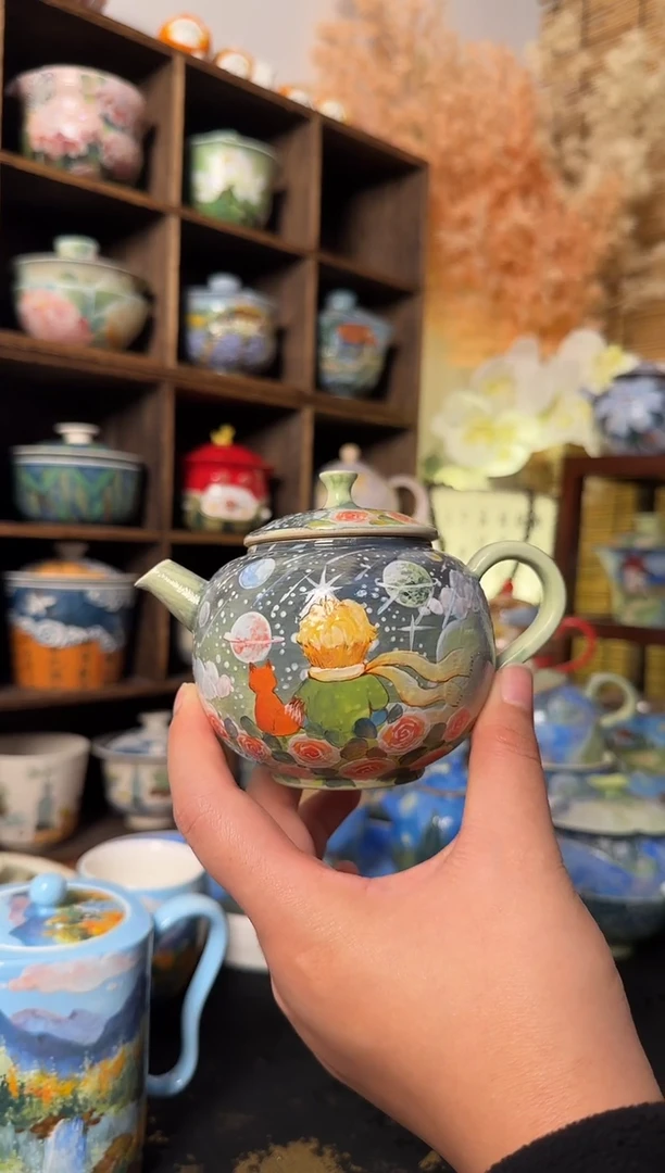 石一小王子泡茶壶